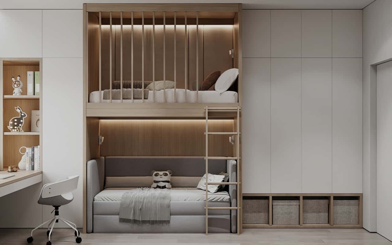 Дизайн и ремонт квартиры в ЖК Большая семерка — Тёплая гармония