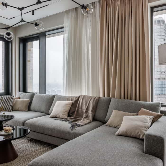 Дизайн и ремонт квартиры 142 м² в ЖК «Фили Сити». Реализация ремонта и сдача работ. Дизайн и ремонт квартиры 142 м² в ЖК «Фили Сити». Реализация ремонта и сдача работ.