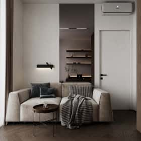 Дизайн и ремонт квартиры в ЖК Shagal — Натуральная палитра Дизайн и ремонт квартиры в ЖК Shagal — Натуральная палитра