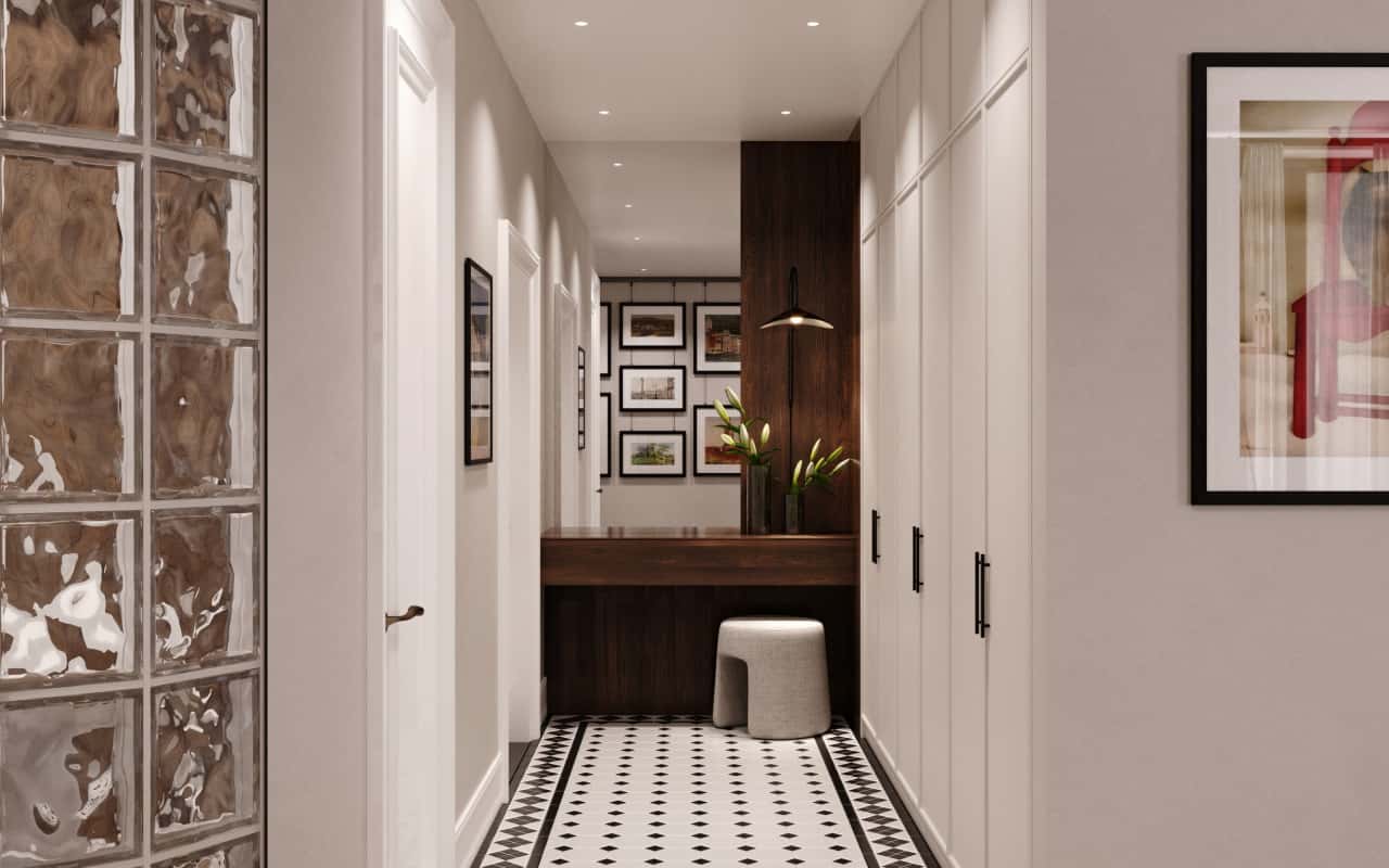 Дизайн и ремонт квартиры в ЖК Врубеля 4 — Дух Монмартра