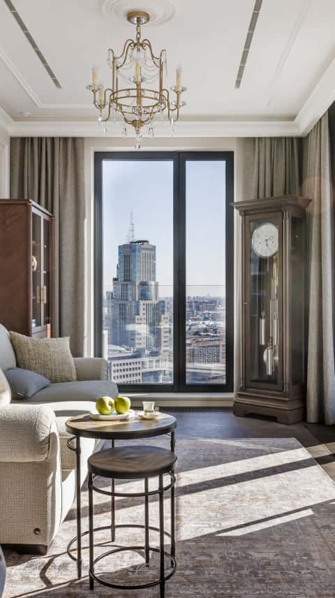 Дизайн и ремонт квартиры ЖК Диалог — Американская классика