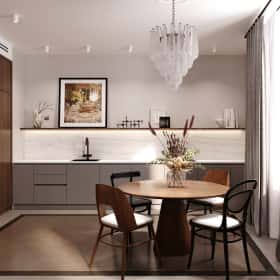 Дизайн и ремонт квартиры в ЖК Врубеля 4 — Дух Монмартра Дизайн и ремонт квартиры в ЖК Врубеля 4 — Дух Монмартра