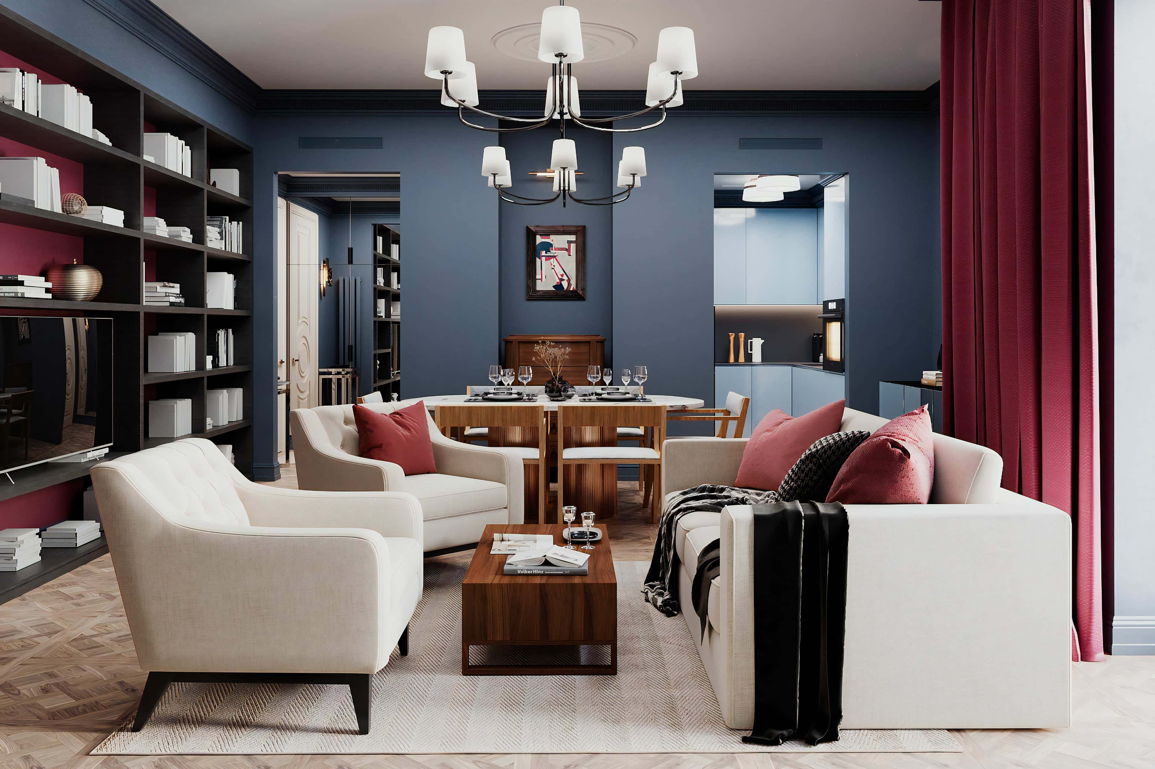 Дизайн яркой квартиры в современном стиле Дизайн яркой квартиры в современном стиле