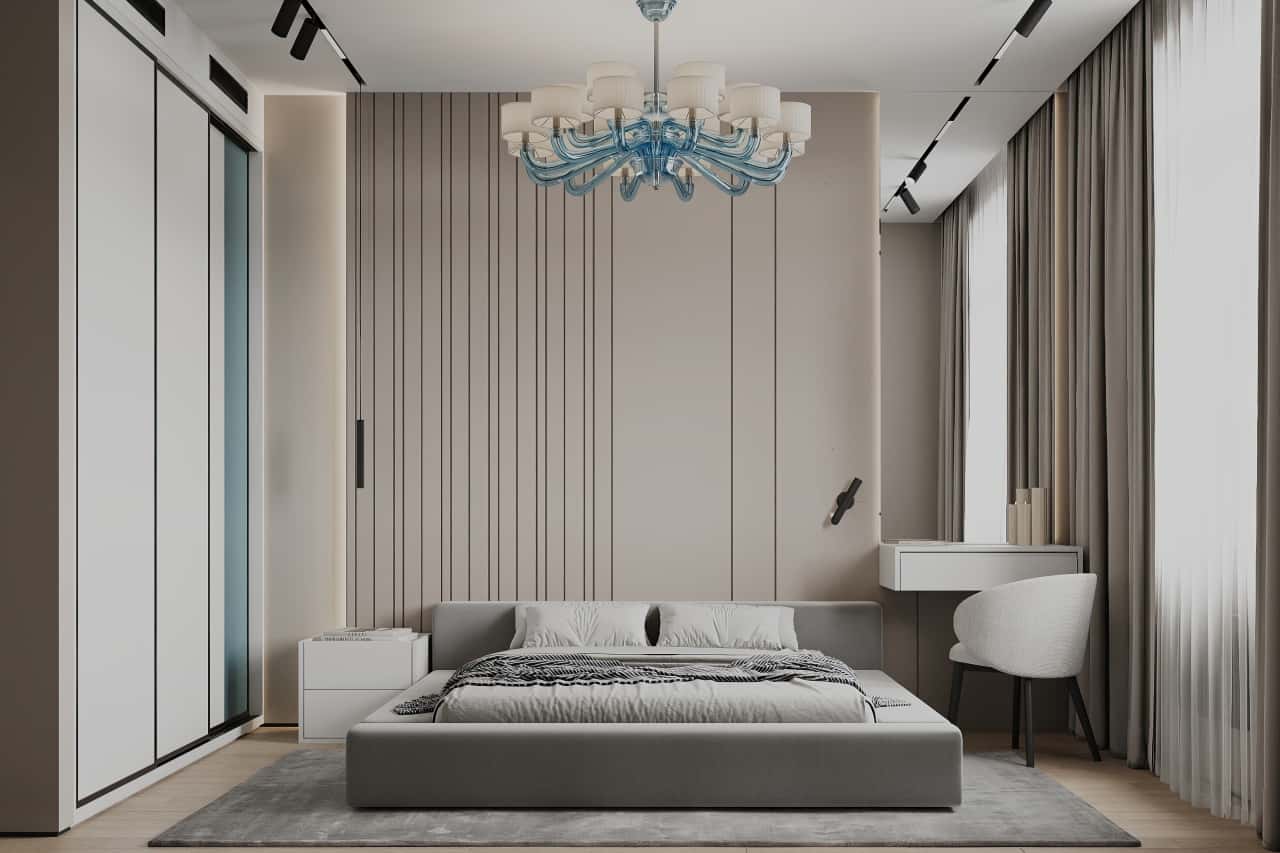 Освещение спальни