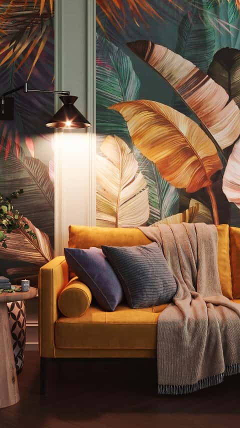 Яркие интерьеры дома и квартиры