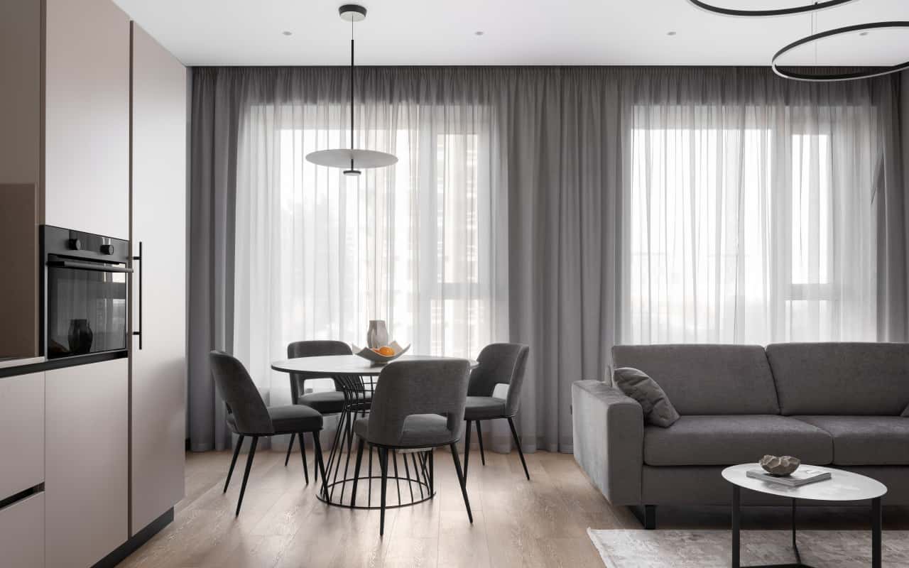 Дизайн и ремонт квартиры в ЖК Кристалл — Практичность и стиль