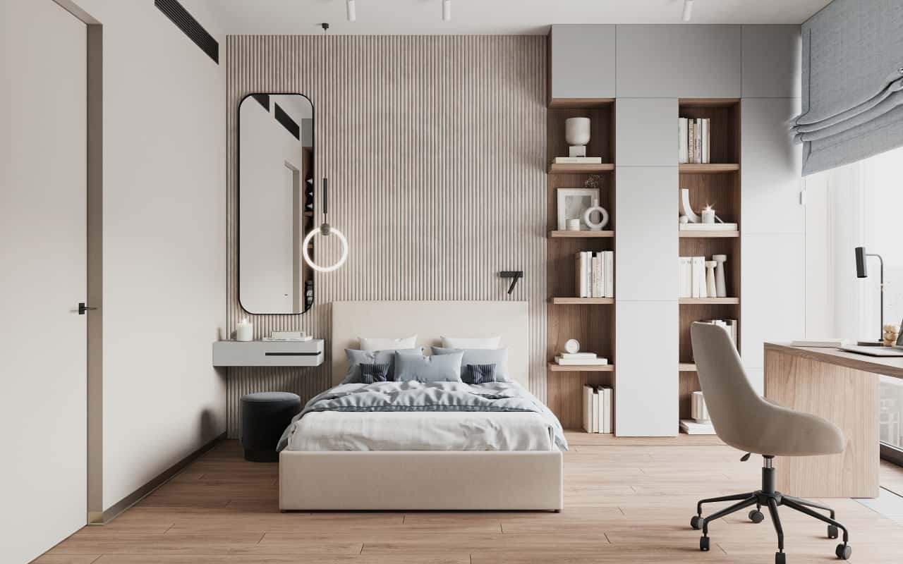 Дизайн и ремонт квартиры в ЖК Джаз — Утончённая простота