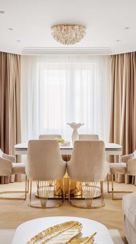 Дизайн и ремонт квартиры на улице Марьинский парк — Музыка неоклассики